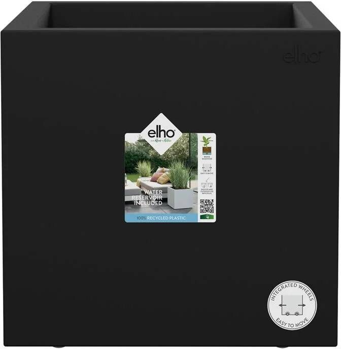 Elho Vivo Next Plantenbak B 40 cm Zwart