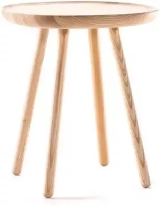 EMKO Ash Bijzettafel rond vierkant essenhout naturel small - Foto 2