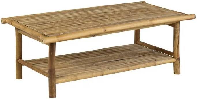 Exotan Salontafel Bamboo Bamboehout 110 x 70cm Naturel - Foto 5