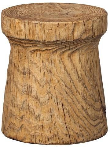 WOOOD Outdoor Bijzettafel Cache Houtlook 37cm Bruin Rond - Foto 3
