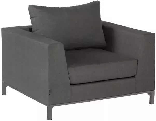 WOOOD Sicilië Loungestoel – All Weather – Stone Grey – 100x88x60 - Foto 3