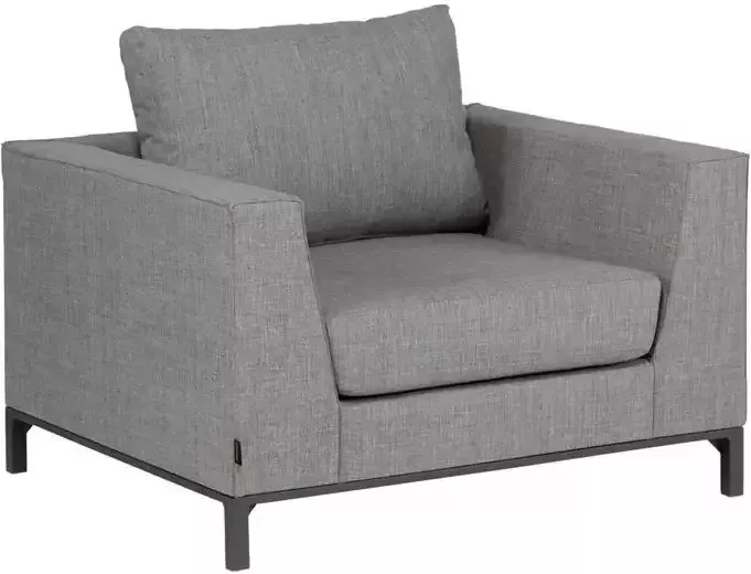 Exotan Loungetoel Tuin Sicilië Aluminium Ash Grey 100x88x60 - Foto 3