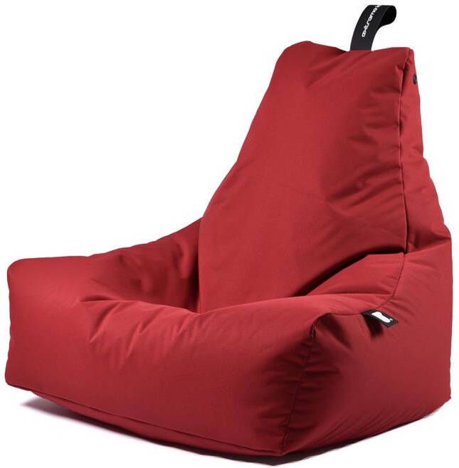 Extreme Lounging b-bag mighty-b rood zitzak volwassenen ergonomisch weerbestendig outdoor