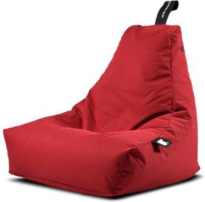 Extreme Lounging b-bag mini-b zitzak voor kinderen ergonomisch en waterdicht Rood