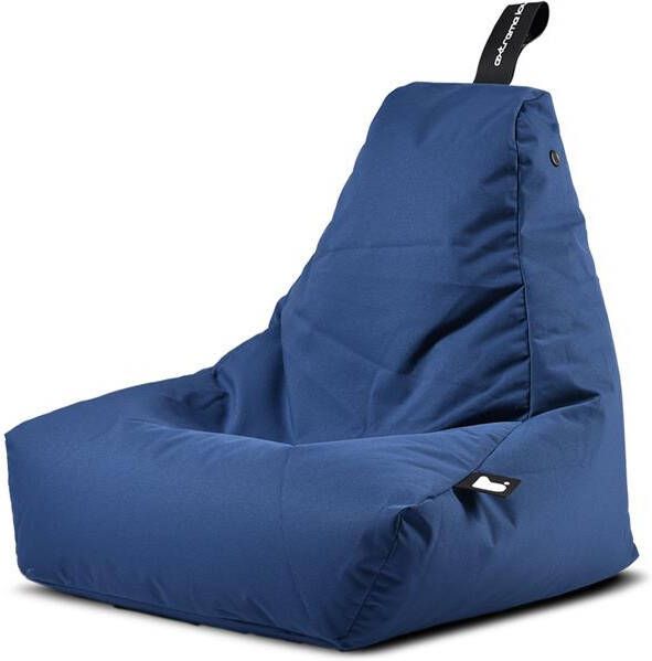 Extreme Lounging b-bag mini-b zitzak voor kinderen ergonomisch en waterdicht Royal blauw