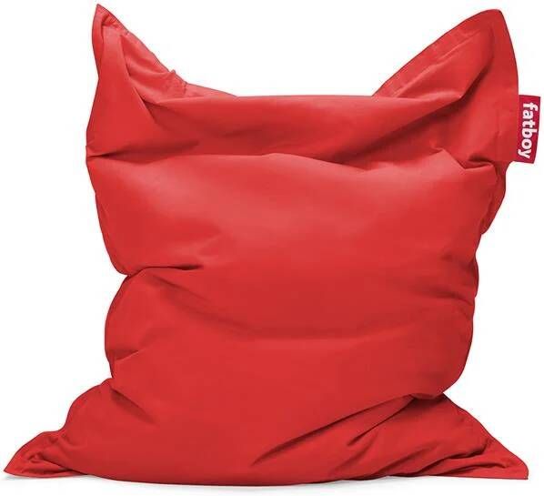 Fatboy Zitzak voor volwassenen en kinderen Rood 180h x 140b cm voor binnen Stonewashed