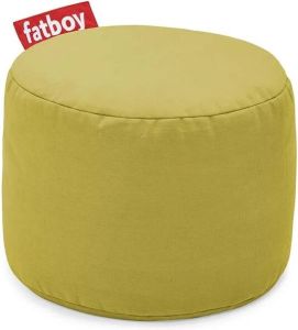 Fatboy Poef Rond Limoengroen 35h x ø 50 cm Afwasbaar Stonewashed