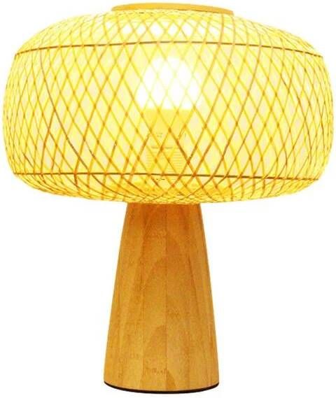 Fine Asianliving Bamboe Tafellamp Hazel D28xH33cm