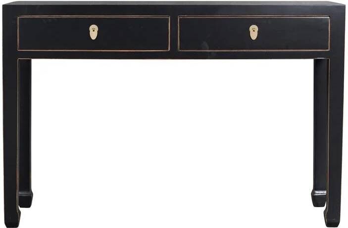 Fine Asianliving Chinese Sidetable Onyx Zwart Orientique Collection L120xB35xH80cm Chinese Meubels Oosterse Kast