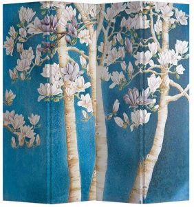 Fine Asianliving Kamerscherm Scheidingswand B160xH180cm 4 Panelen Blossom Trees