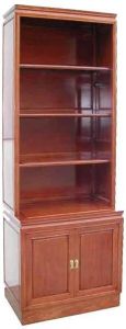 Fine Asianliving Rosewood Chinese Boekenkast Tweedelig Chinese Meubels Oosterse Kast