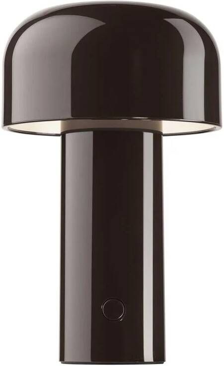 Flos Bellhop tafellamp LED oplaadbaar bruin