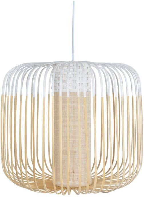 Forestier Bamboo Light hanglamp Ø45 medium wit