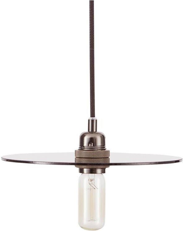 Frama Geometric Circle hanglamp medium Ø25 Smoked