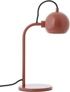 Frandsen Ball Single Metal Tafellamp Ø 12 cm Red Glossy