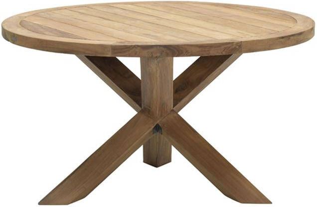 Garden Impressions tuintafel Venezuela Teak (ø140 cm)