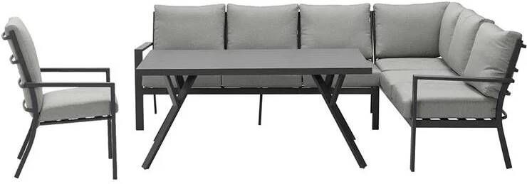 Garden Impressions Sergio lounge dining set rechts 4-delig