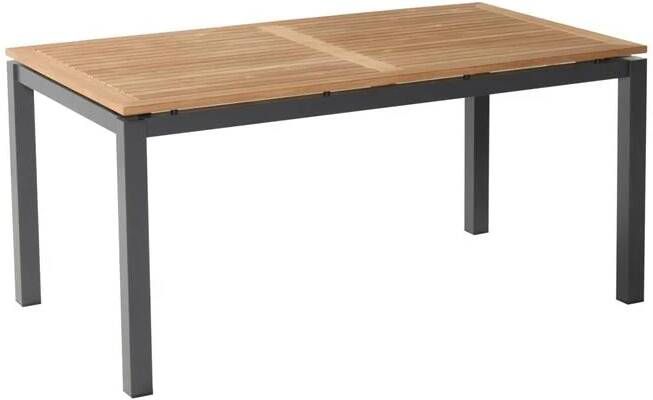 Hartman Tuintafel Sonata Teak 160 x 90cm Antraciet - Foto 2