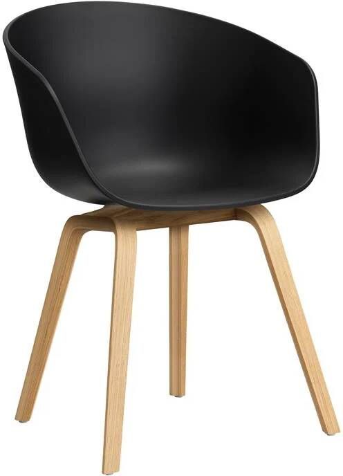 HAY About a Chair AAC22 Stoel Oak Black
