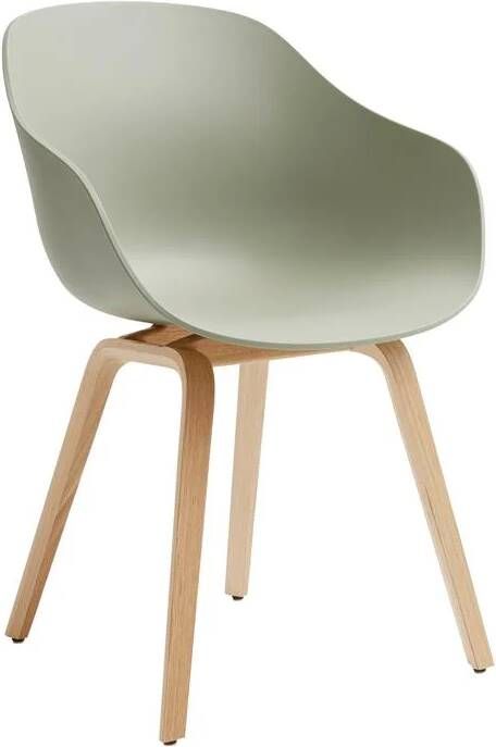 HAY About a Chair AAC222 Stoel Oak Pastel Green