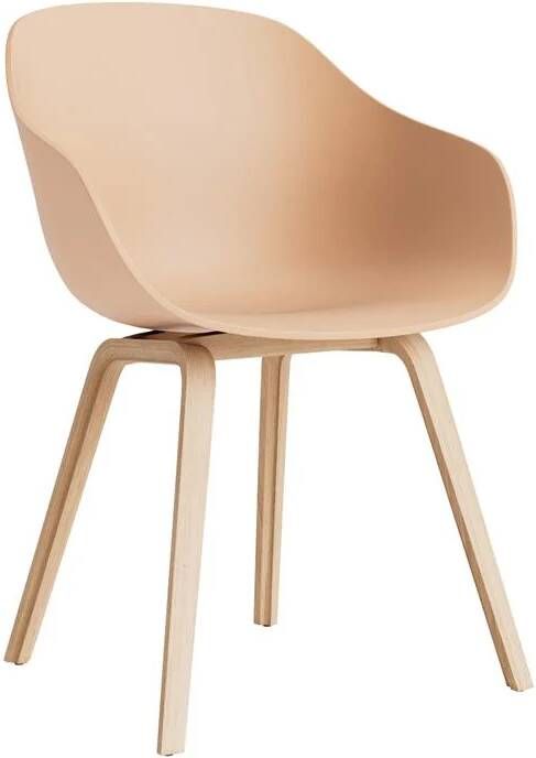 HAY About a Chair AAC222 Stoel Soaped Oak Pale Peach