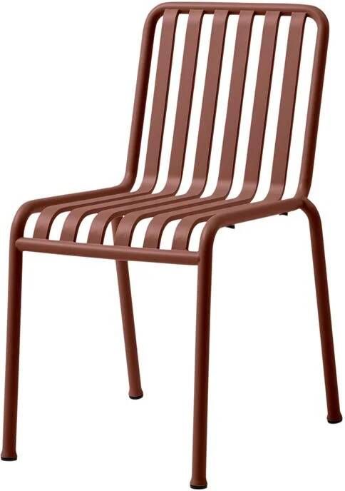 HAY Palissade Armchair Stoel Iron Red