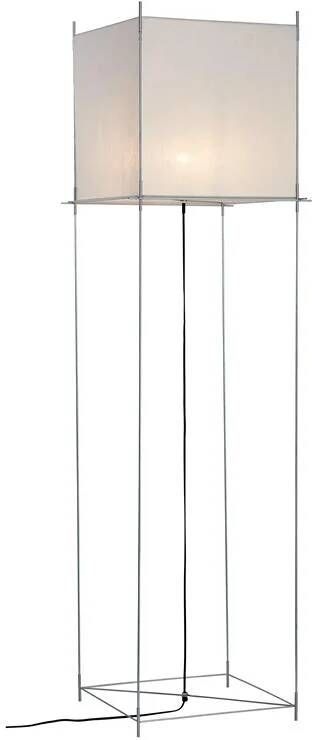 Hollands Licht Lotek XL vloerlamp frame metaal doek wit