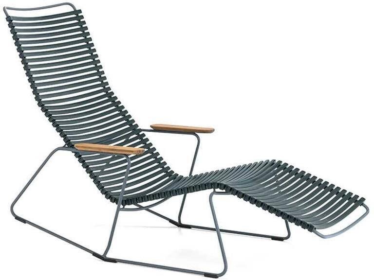 Houe Click Sunrocker ligstoel pine green