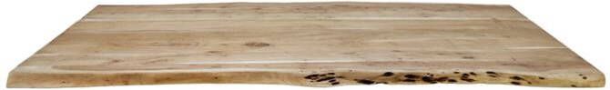 HSM Collection HSM Rechthoekig Tafelblad SoHo 220x100x4 Naturel Acaciahout