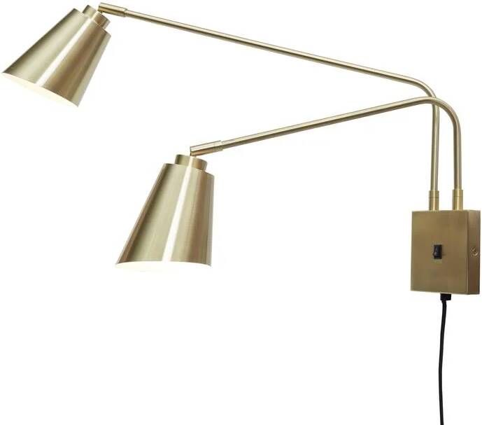 It&apos;s about RoMi its about RoMi Wandlamp Bremen 2-lamps Goud