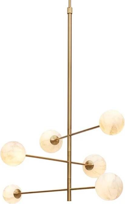 It&apos;s about RoMi its about RoMi Hanglamp Carrara 6-lamps Marmerlook Wit