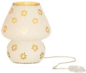 J-Line Lamp Bram Glas Geel Small