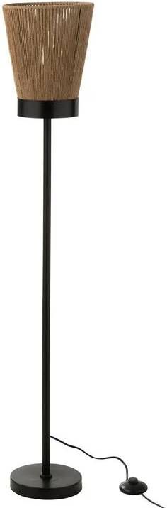 J-Line Staanlamp Luna Jute Beige Large