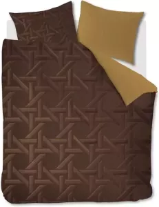 Kardol Parsons Dekbedovertrek Goud 240 x 200 220 cm