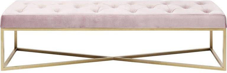 Kare Design Bank Crossover Rose Brass 150x40cm