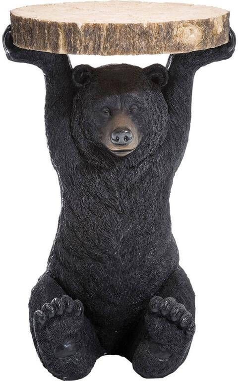 Kare Design Bijzettafel Animal Bear Ø40cm