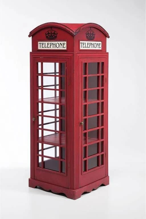 Kare Design Vitrinekast London Telephone