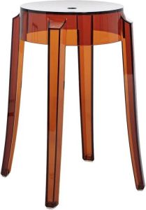 Kartell Charles Ghost Barkruk Amber