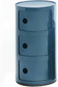 Kartell Componibili 3 lades Blue