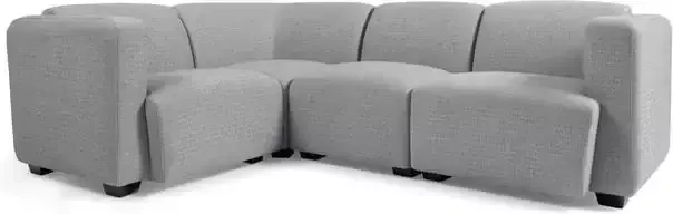 Kave Home 4-zits hoekbank Legara grijs 226 x 164 cm - Foto 3