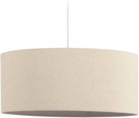 Kave Home Nazli Lampenkap voor hanglamp nazli klein van linnen met beige afwerking Ø 40 cm - Foto 2