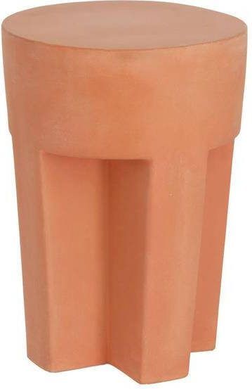 Kave Home Outdoor Bijzettafel Vilena Ø33cm Roestbruin - Foto 2