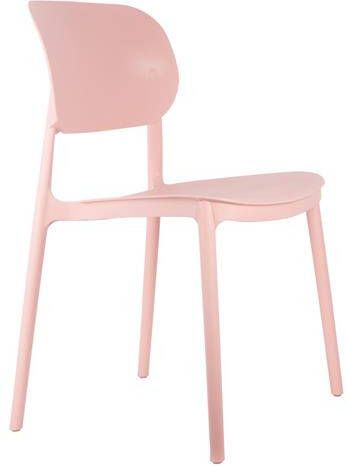 Leitmotiv Eetkamerstoel Cheer Zachtroze - Foto 2