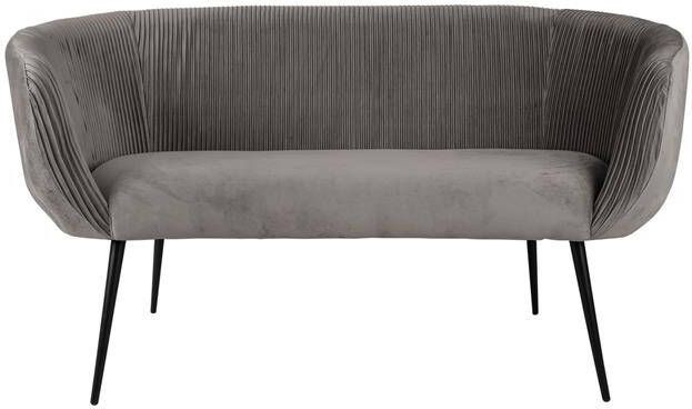 Leitmotiv Bank Majestic Warmgrijs 142x72x77 5cm Scandinavisch Modern