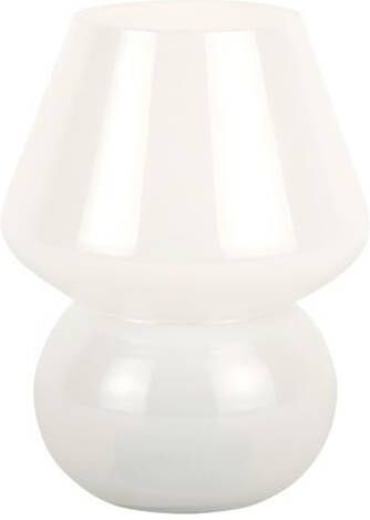 Leitmotiv Tafellamp Vintage LED Wit 16x16x20cm