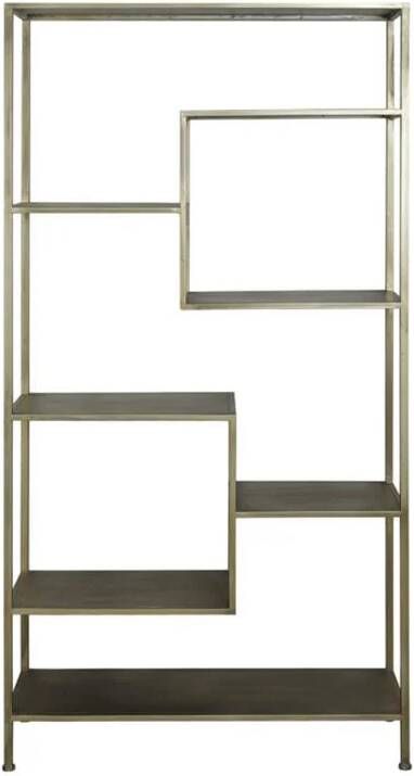 Light & Living Kast open 101x36x200 cm YVANA antiek goud