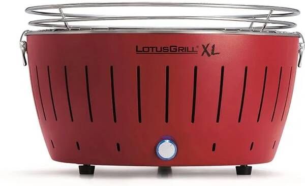 LotusGrill XL Tafelbarbecue Ø435mm Rood