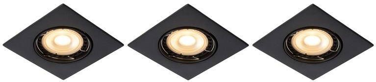 Lucide FOCUS Inbouwspot LED Dimb. GU10 3x5