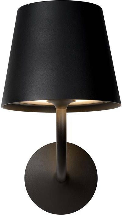 Lucide JUSTIN Wandlamp 1xGeïntegreerde LED Zwart - Foto 1