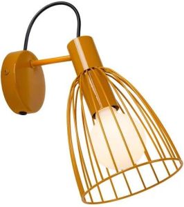 Lucide MACARONS Wandlamp Okergeel